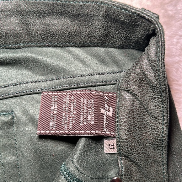 7 for all mankind size 27 skinny fit - Picture 6 of 7